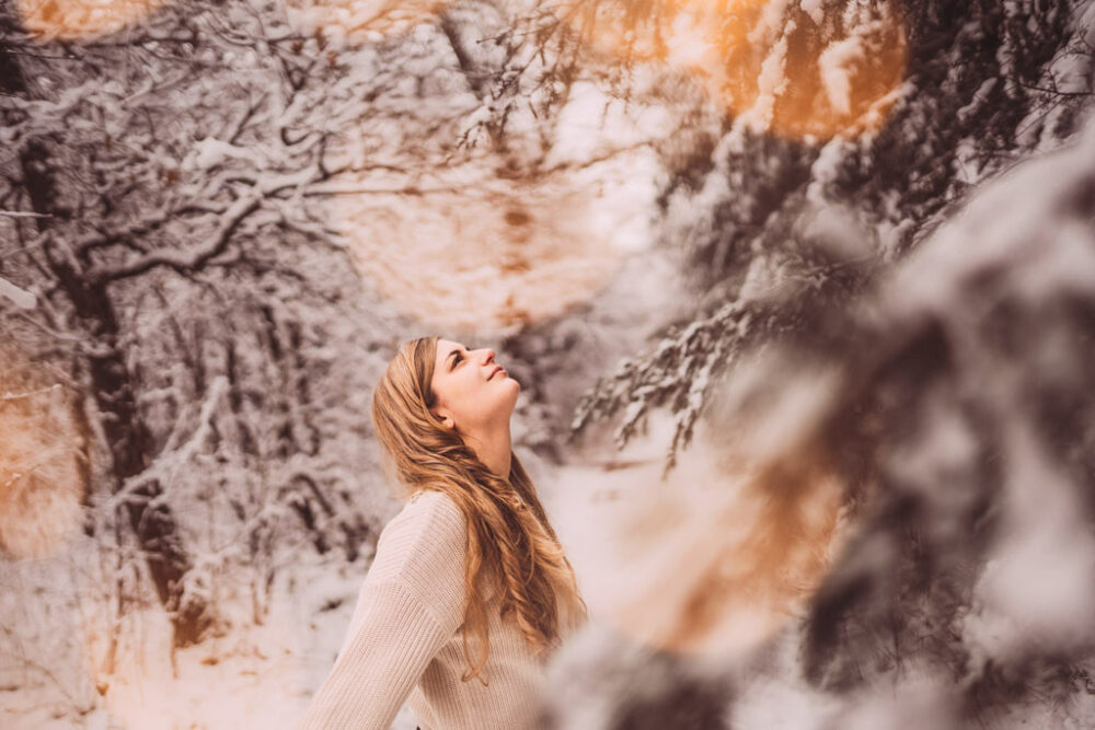 Portraitshooting in Siegen im Schnee