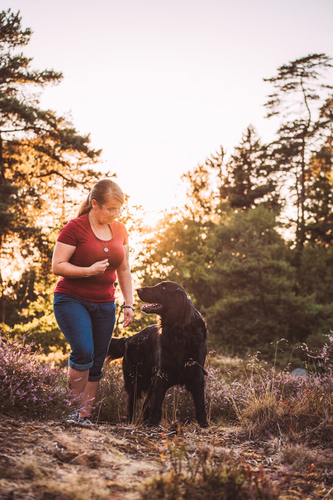 Fotoshooting mit Hund in Siegen